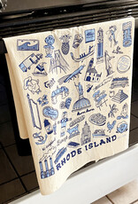 Rhode Island Doodles Tea Towel