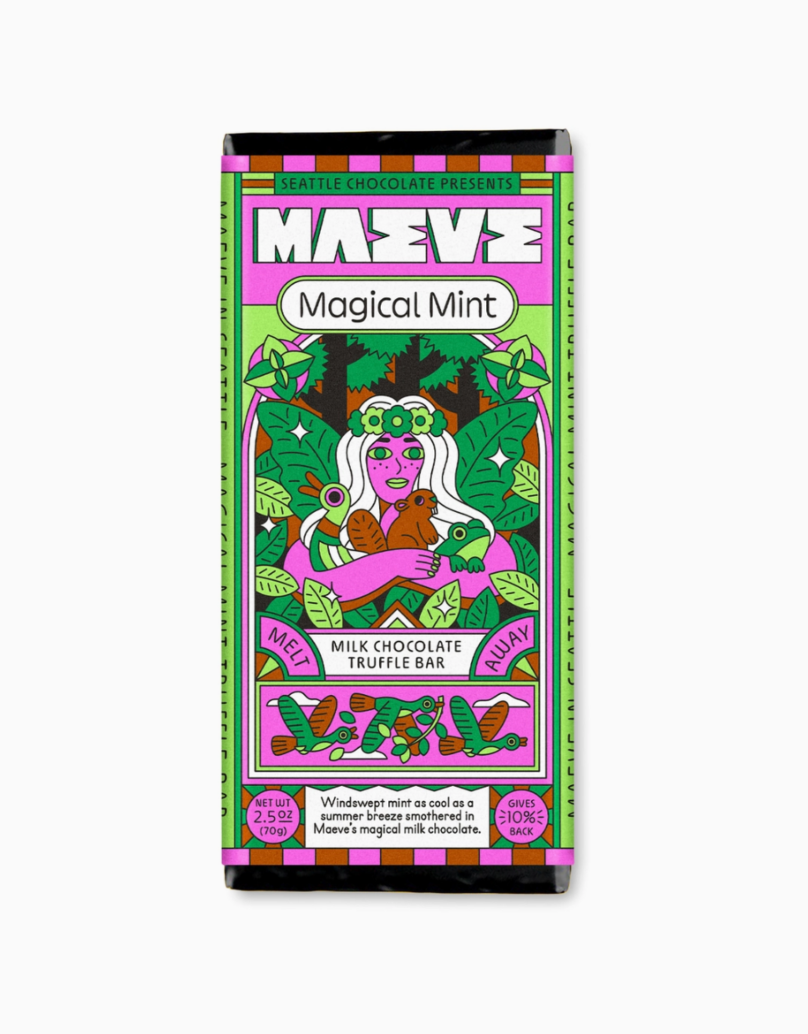 Magical Mint Milk Chocolate Truffle Bar