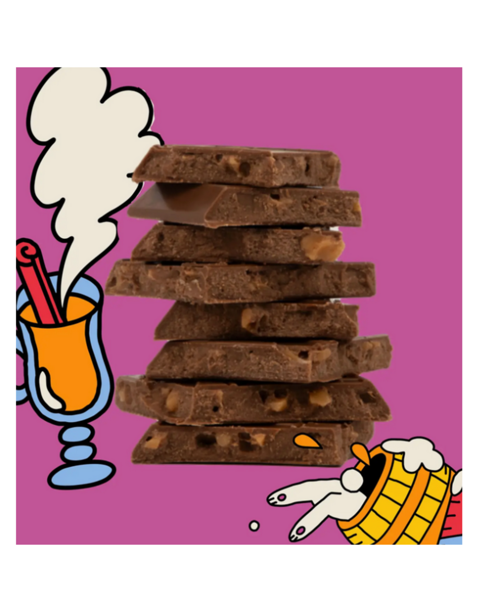 Hot Buttery Rum Milk Chocolate Bar