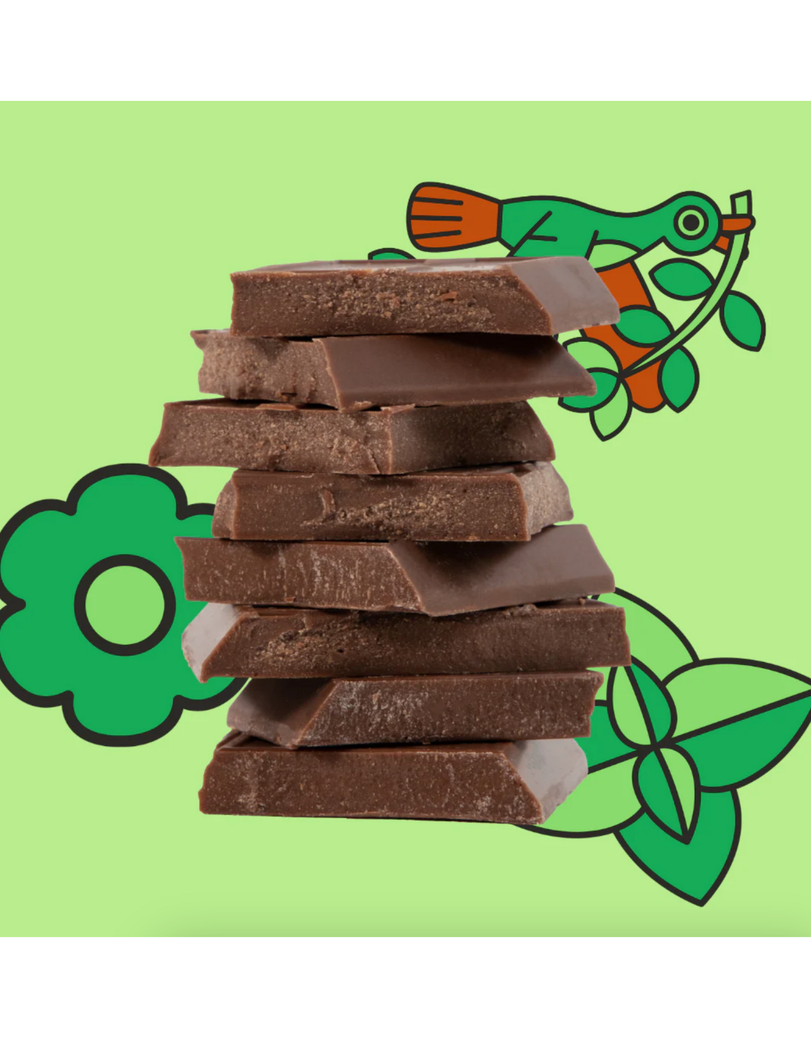 Magical Mint Milk Chocolate Truffle Bar