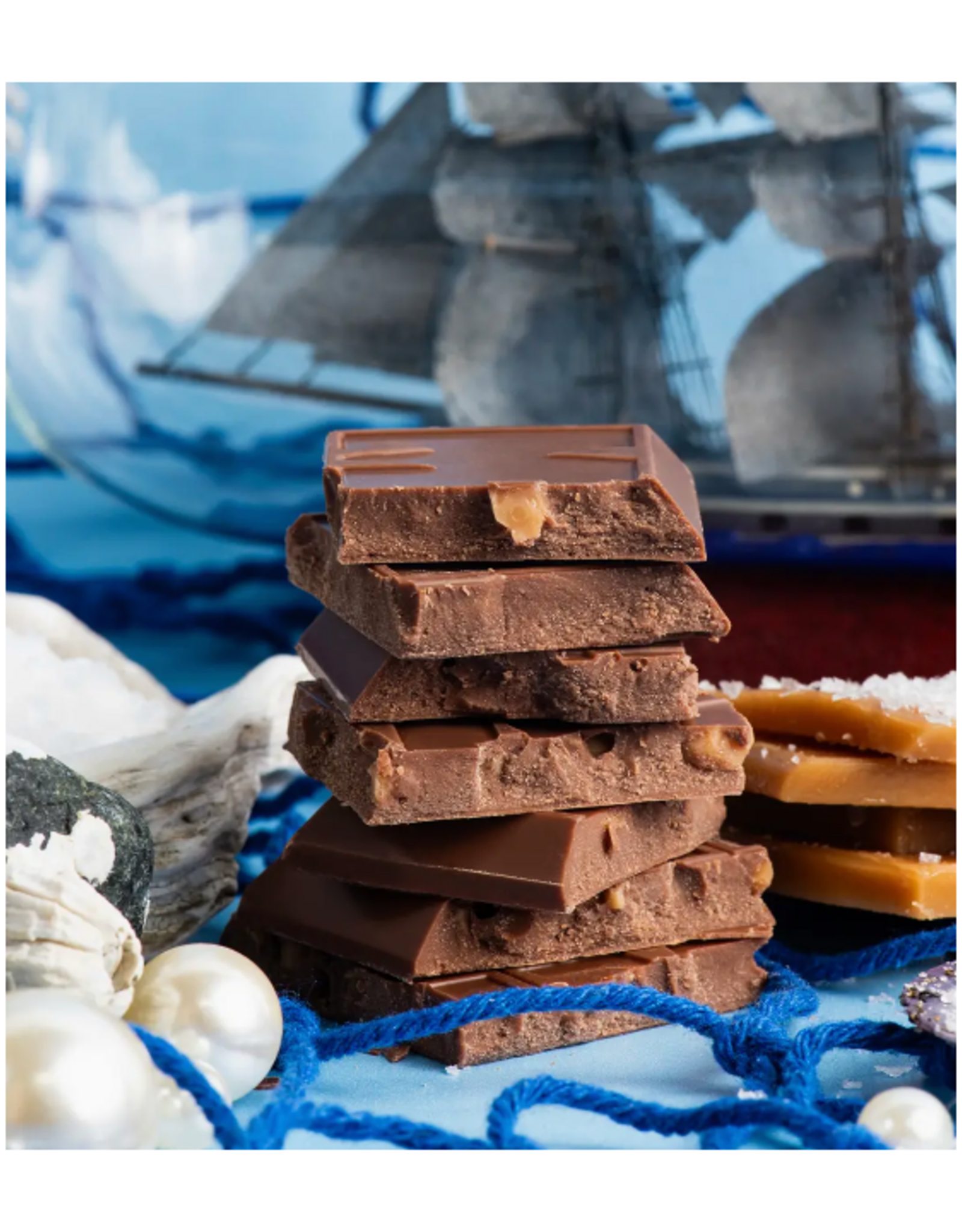 San Juan Salted Toffee Milk Chocolate Bar