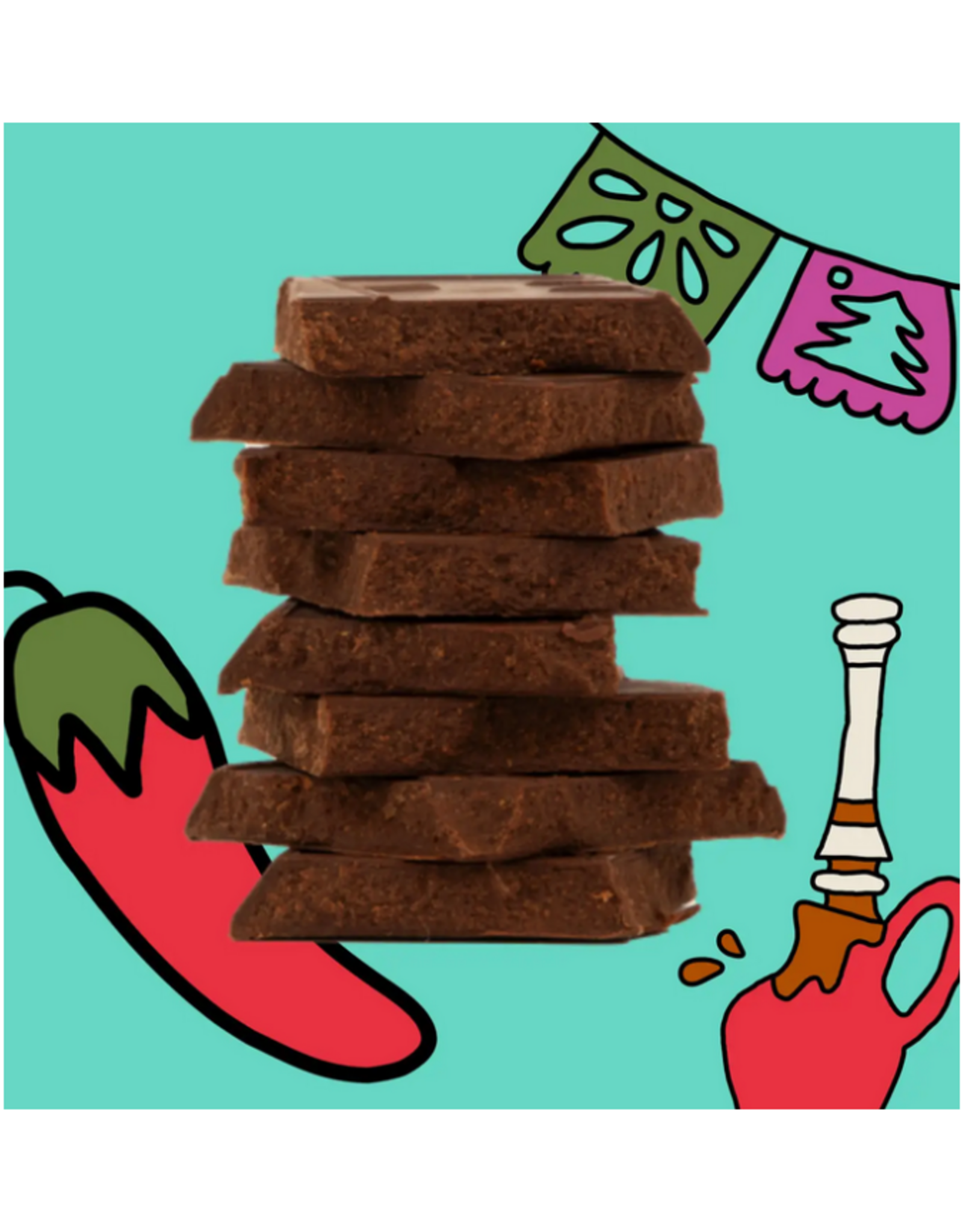 Mexican Hot Cocoa Dark Chocolate Truffle Bar