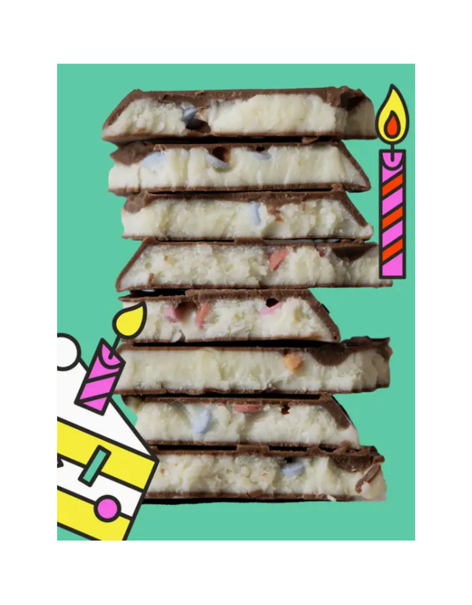 Happy Birthday Truffle Chocolate Bar