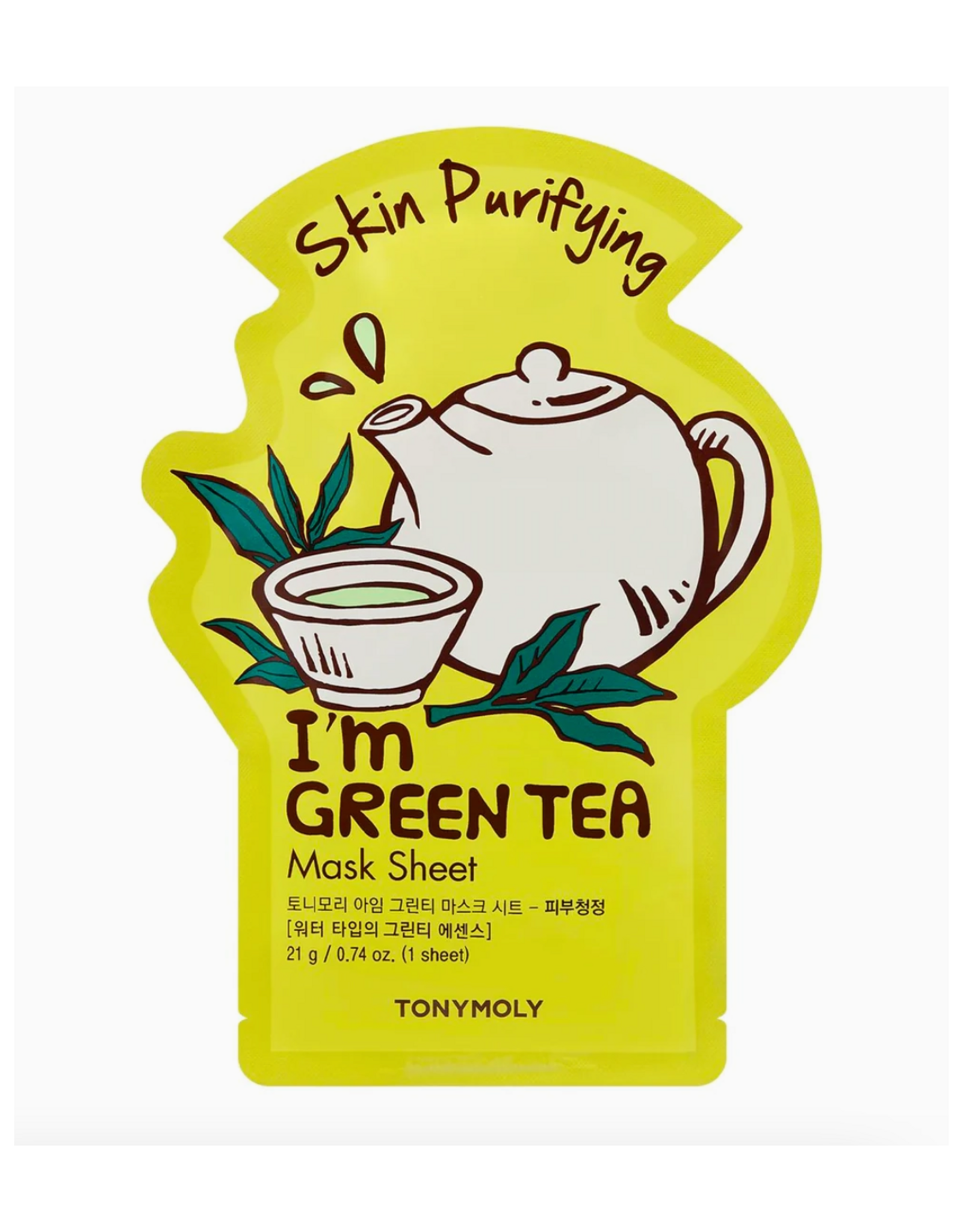 I'm Green Tea Skin Purifying Sheet Mask