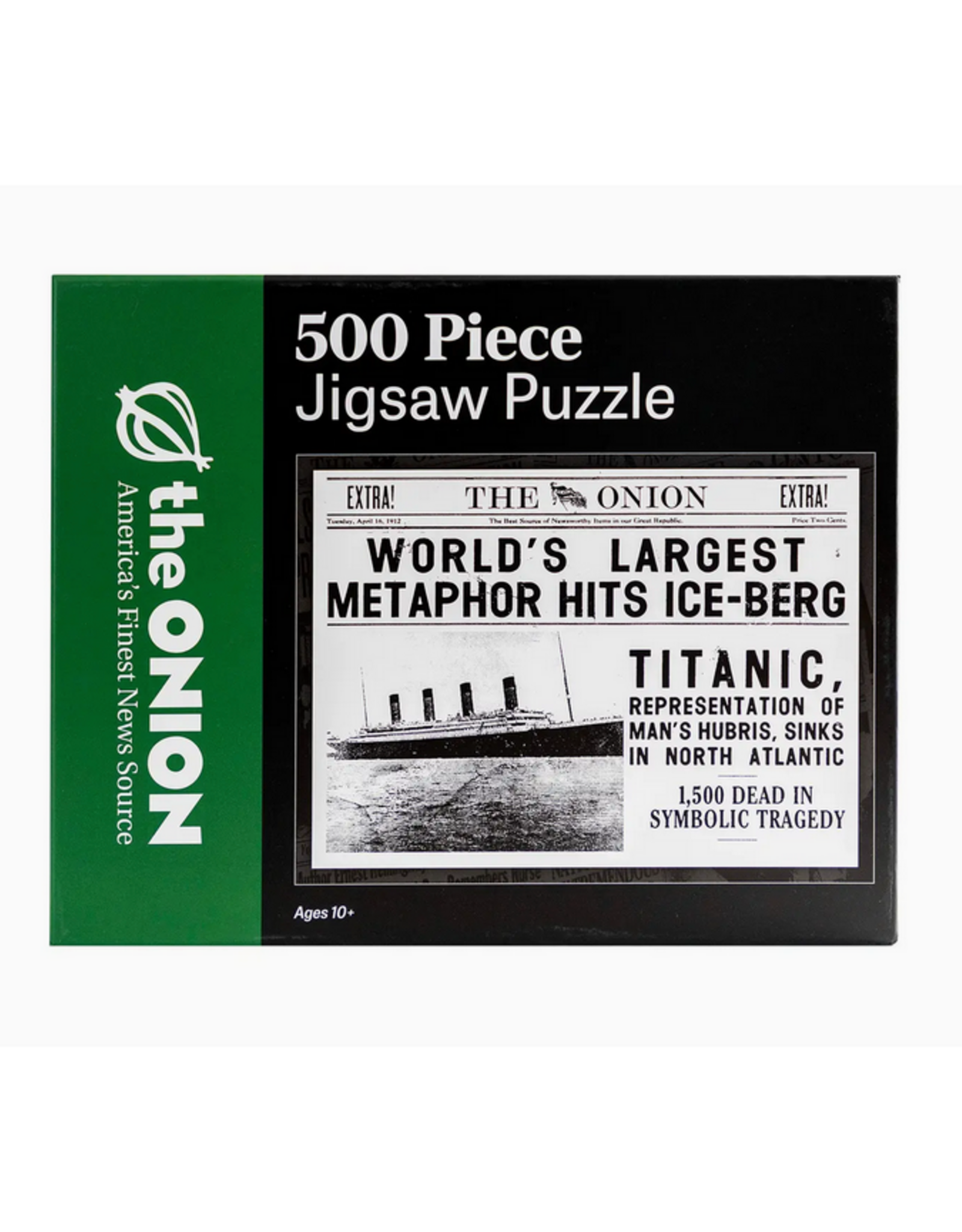Prank-O World's Largest Metaphor 500 Piece Puzzle