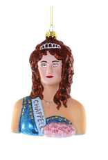 Chappell Roan Glass Ornament