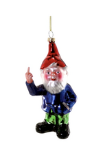 Naughty Gnome Ornament