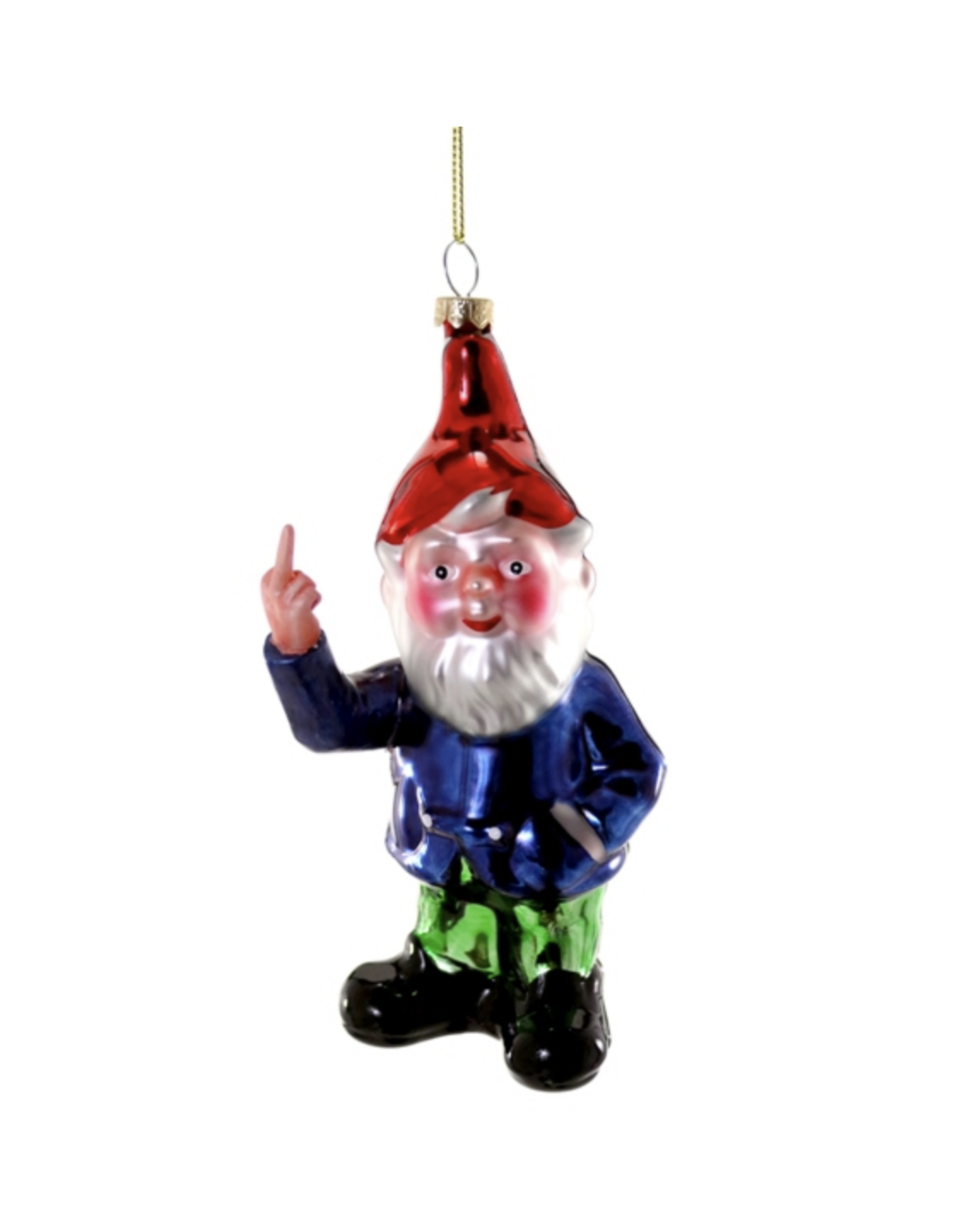 Naughty Gnome Ornament