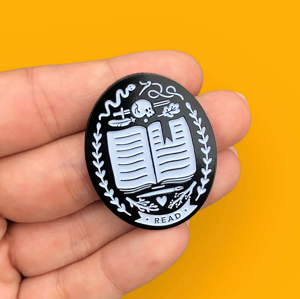 Creator's Club Read Enamel Pin - Home