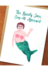 Over 40 Mermaid Greeting Card