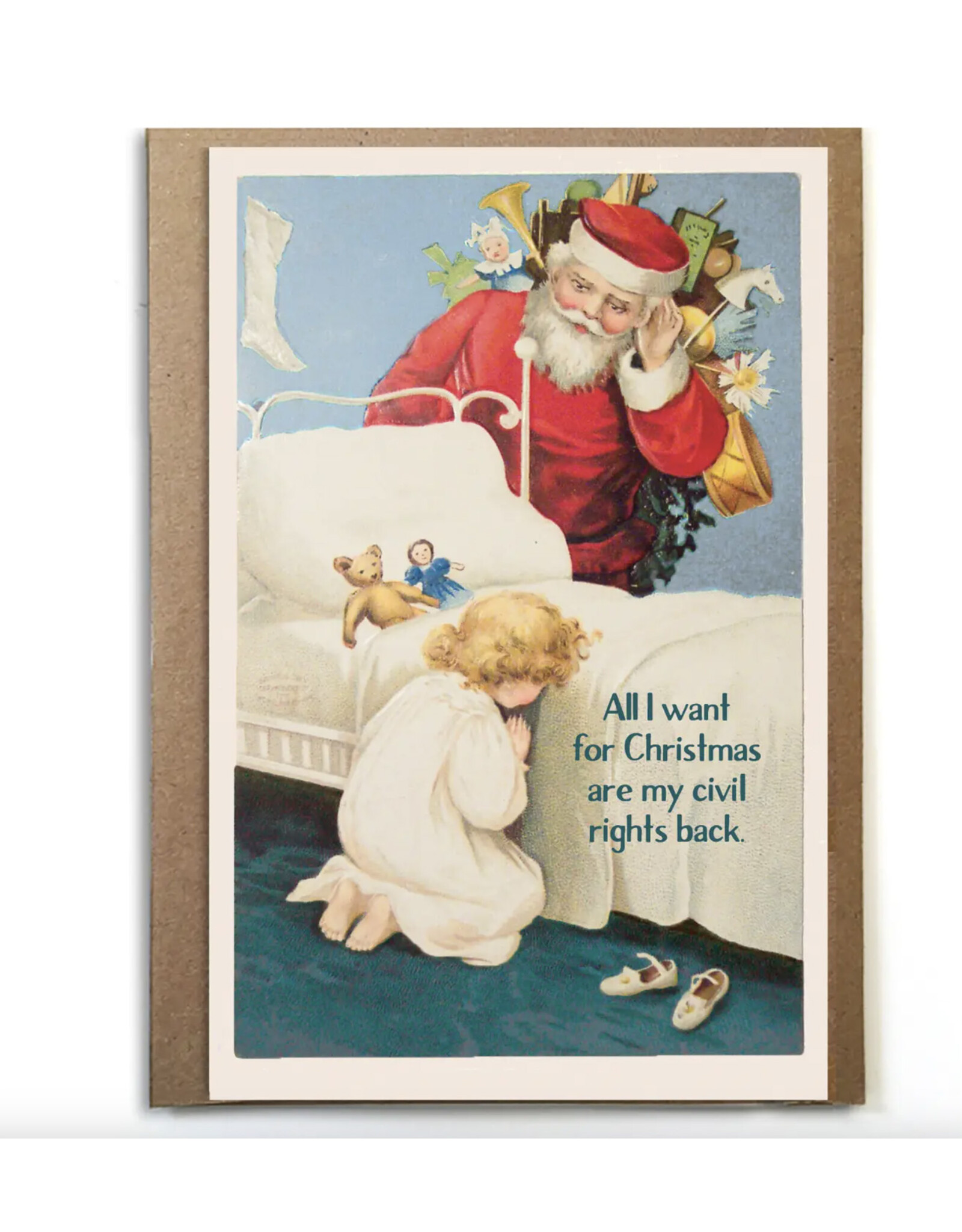 All I Want for Christmas are my Civil Rights Back Greeting Card
