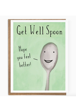 Get Well Spoon Greeting Card