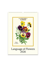 2026 Wall Calendar : Language of Flowers