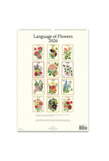 2026 Wall Calendar : Language of Flowers