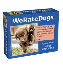 We Rate Dogs Day-To-Day Calendar 2026