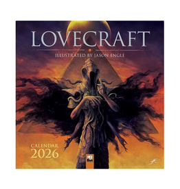Lovecraft Illustrated by Jason Engle Wall Calendar 2026
