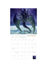 Lovecraft Illustrated by Jason Engle Wall Calendar 2026