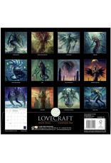 Lovecraft Illustrated by Jason Engle Wall Calendar 2026