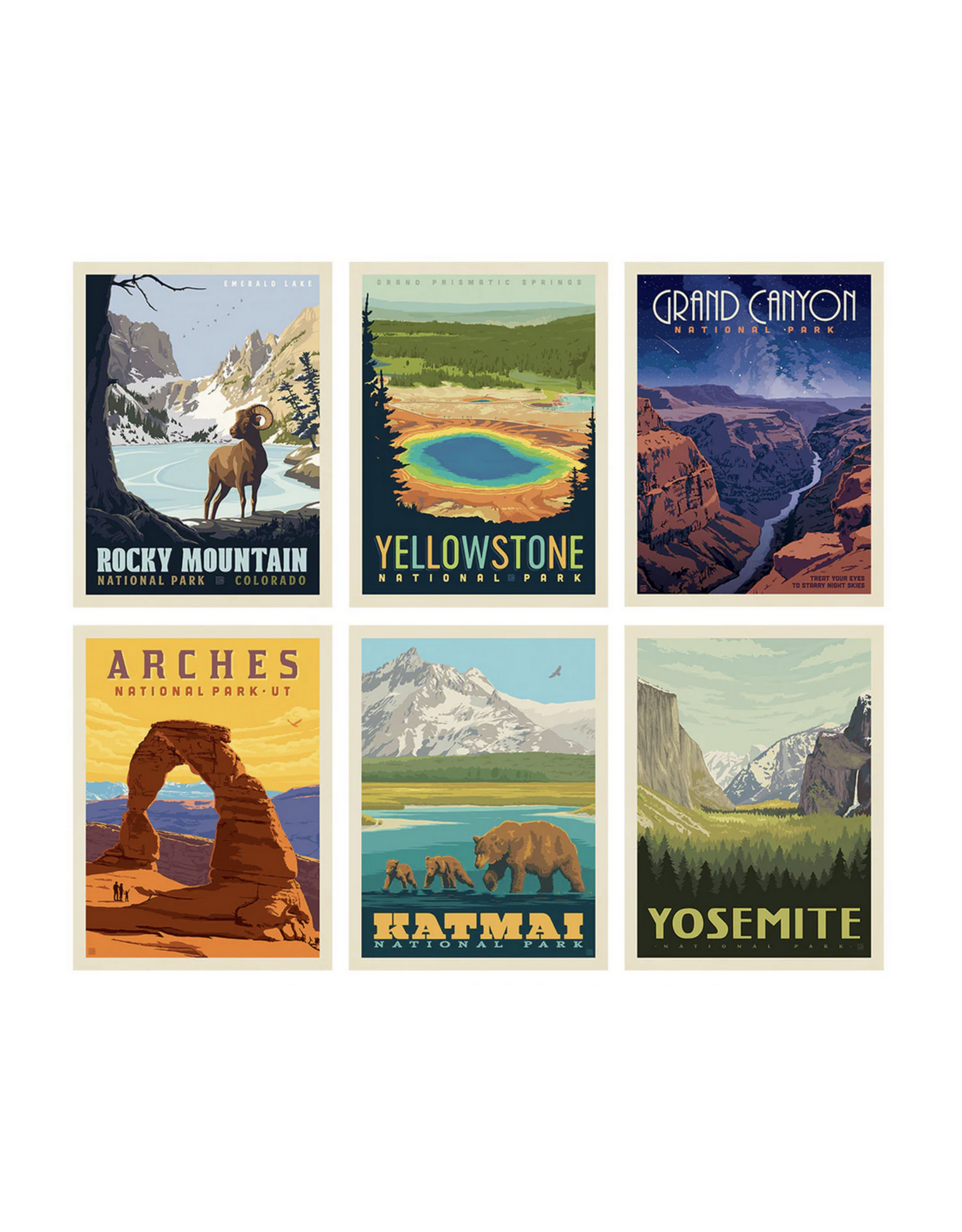 National Parks Wall Calendar 2026