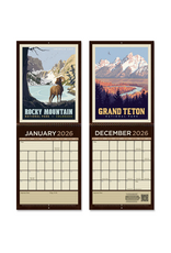 National Parks Wall Calendar 2026