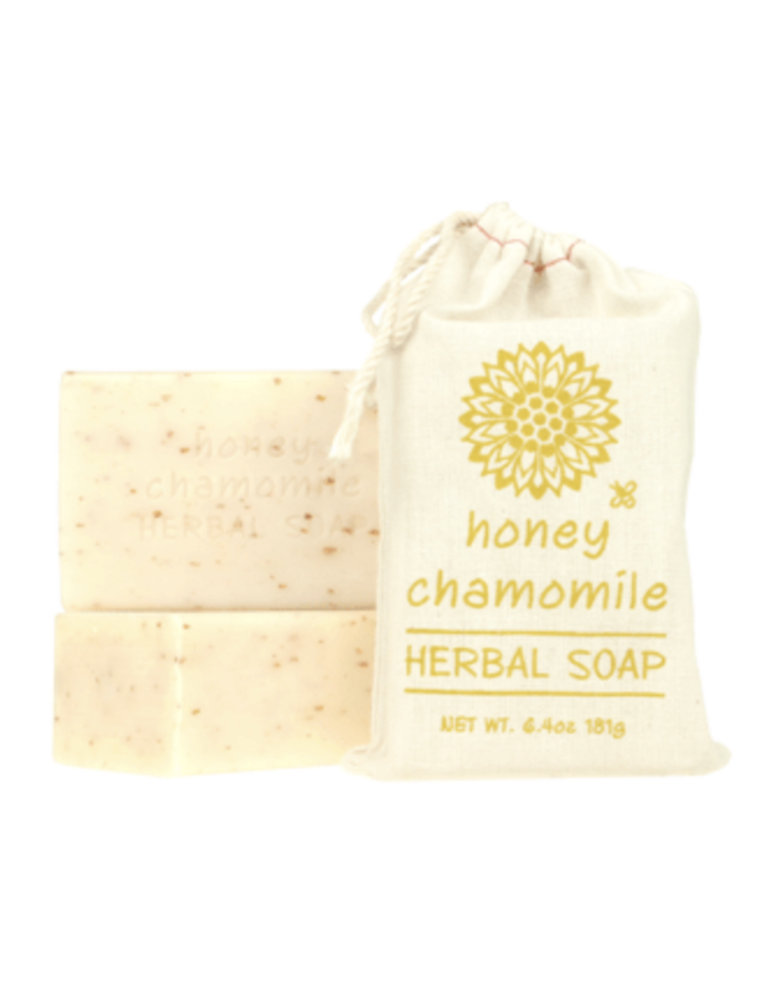 Honey Chamomile Soap Bar in Bag