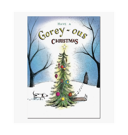 Have A Gorey-ous Christmas Greeting Card