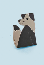Paw McCartney Dog Pin