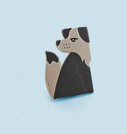 Paw McCartney Dog Pin