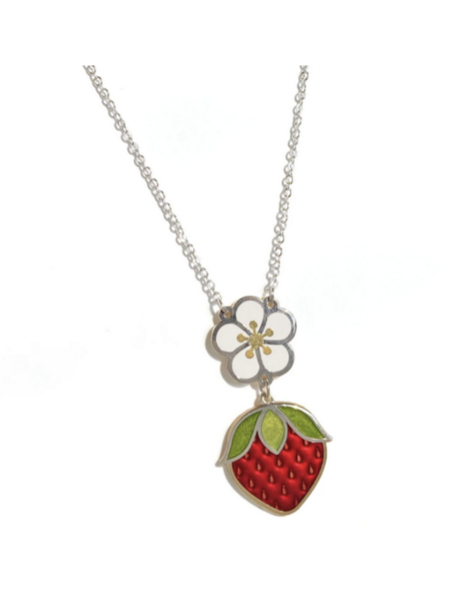 Wild Strawberry Necklace