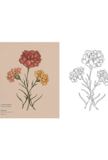 The Floriography Coloring Book