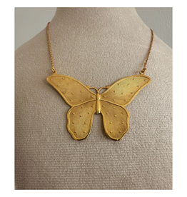 Golden Butterfly Necklace