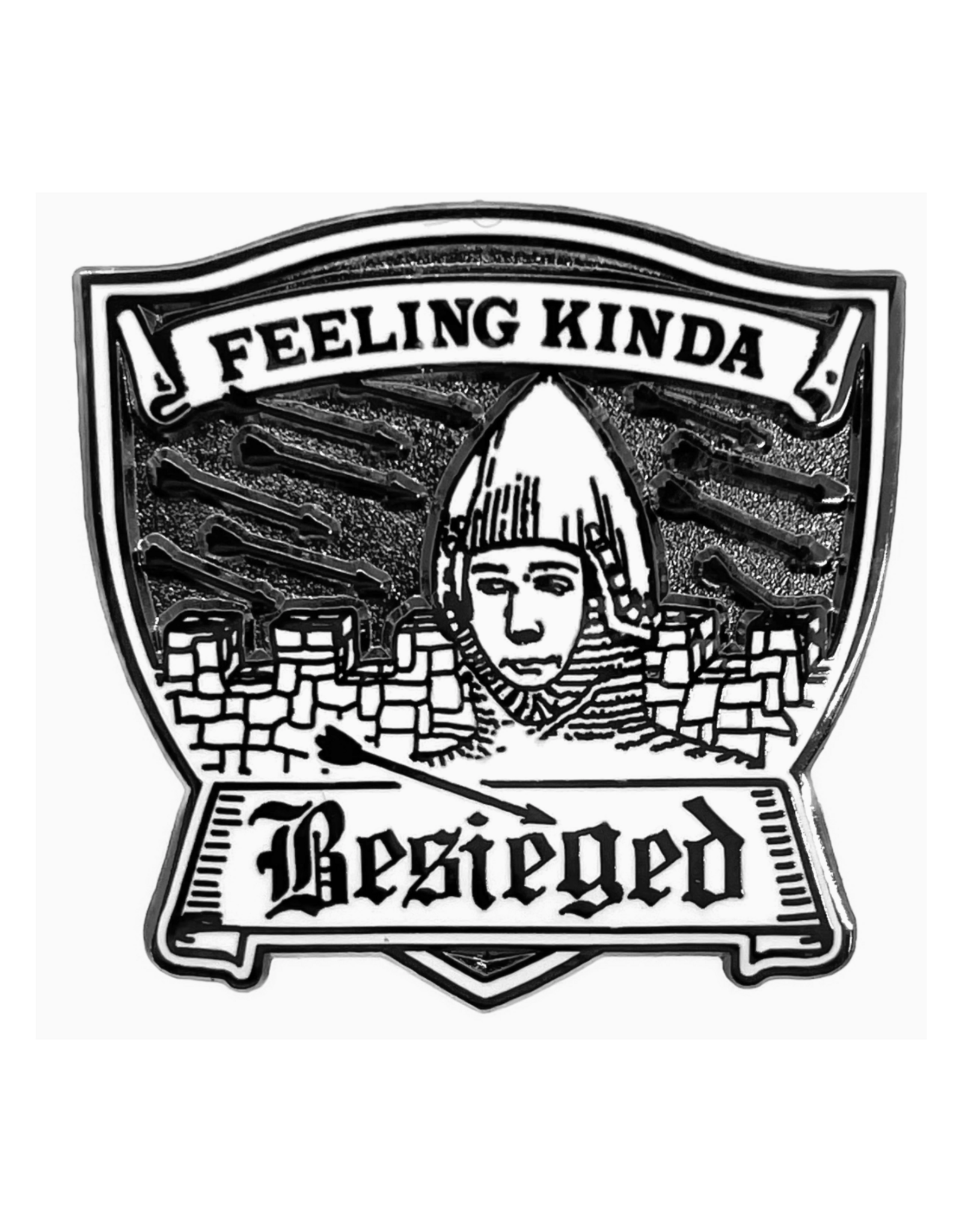 Besieged Enamel Pin