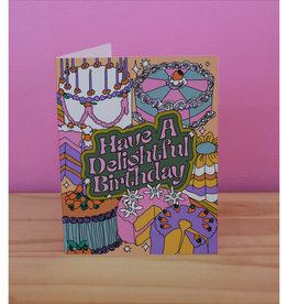 Birthdays Are Like Cats... Greeting Card