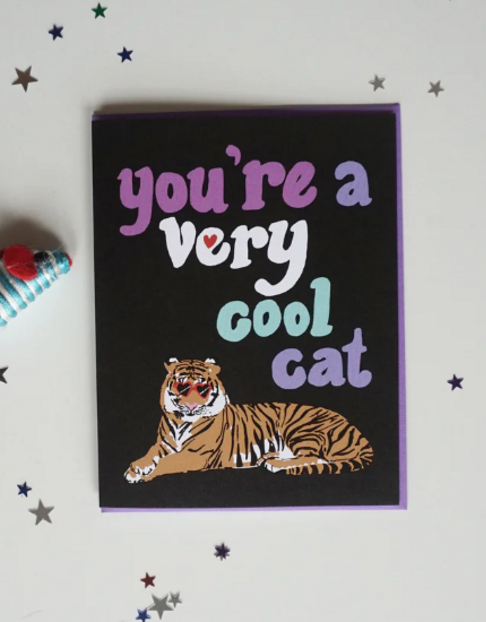 You're a Very Cool Cat Greeting Card