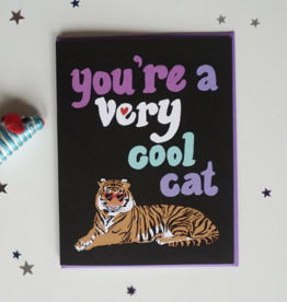 You're a Very Cool Cat Greeting Card