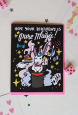 Hope Your Birthday is Pure Magic Greeting Card
