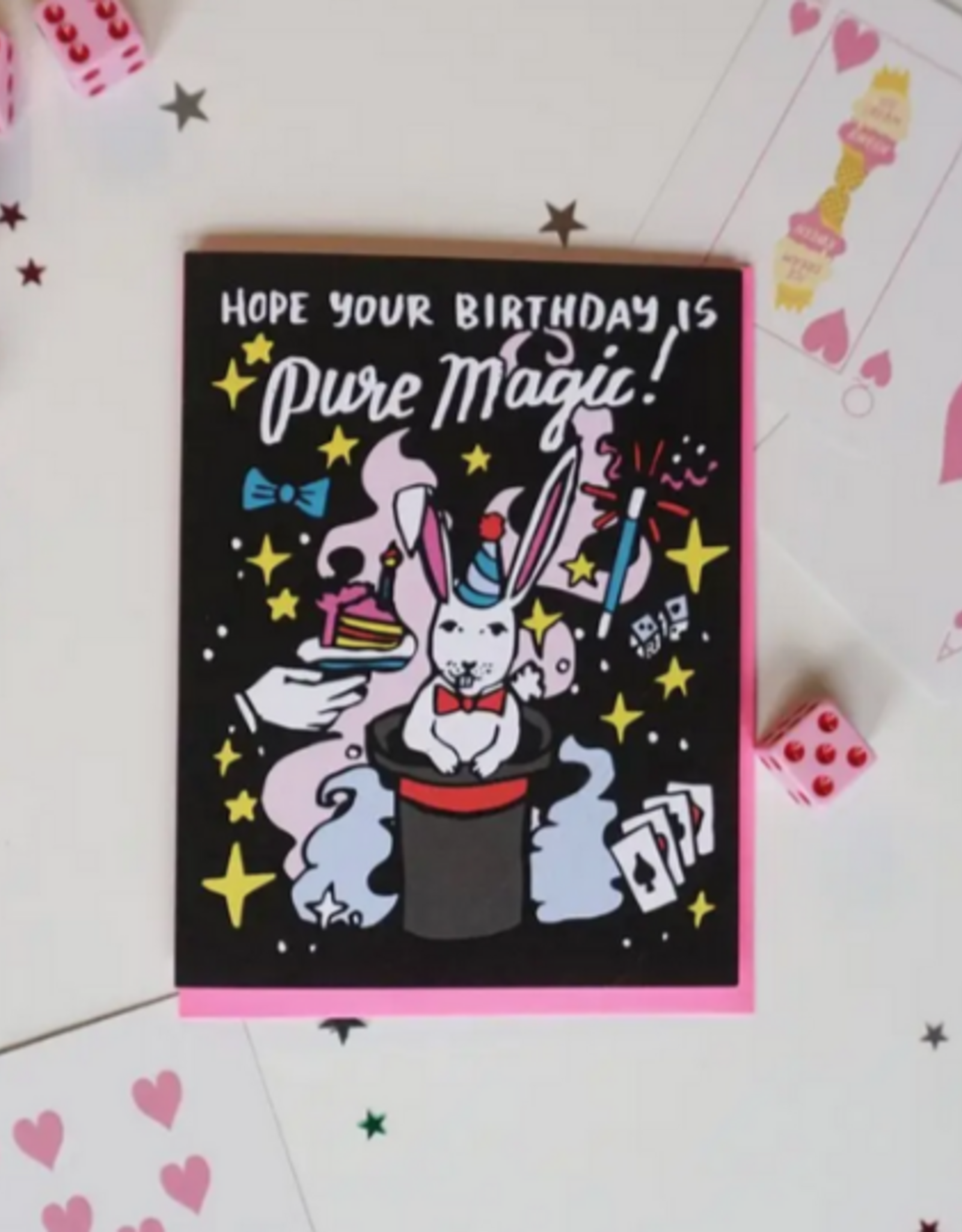 Hope Your Birthday is Pure Magic Greeting Card