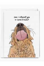 Can I Interest You in Some Dog Kisses? Greeting Card