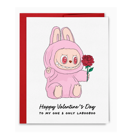 My One & Only Labooboo Valentine Greeting Card