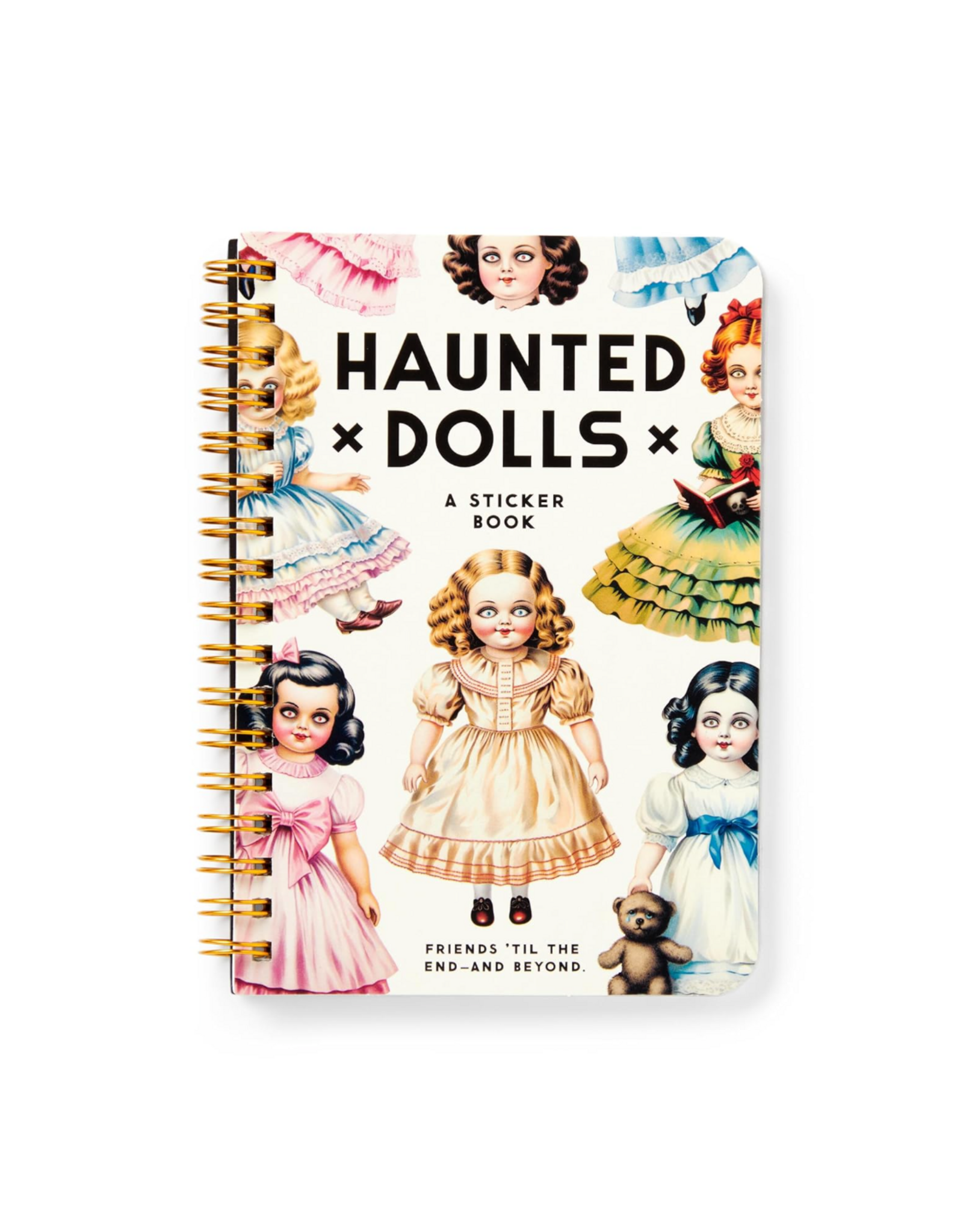 Haunted Dolls Sticker Book