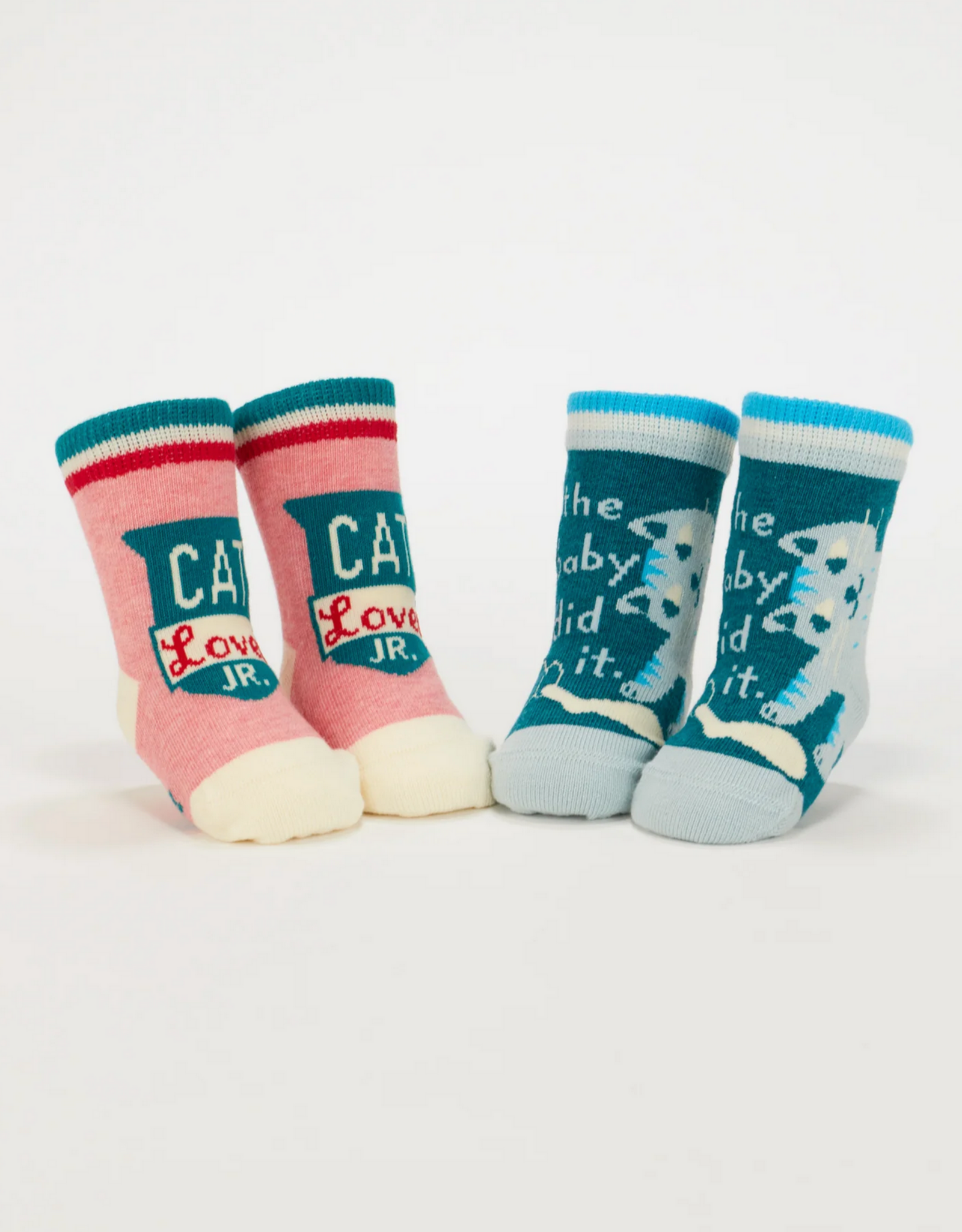 Cat Lover / Baby Did It Baby Socks Set