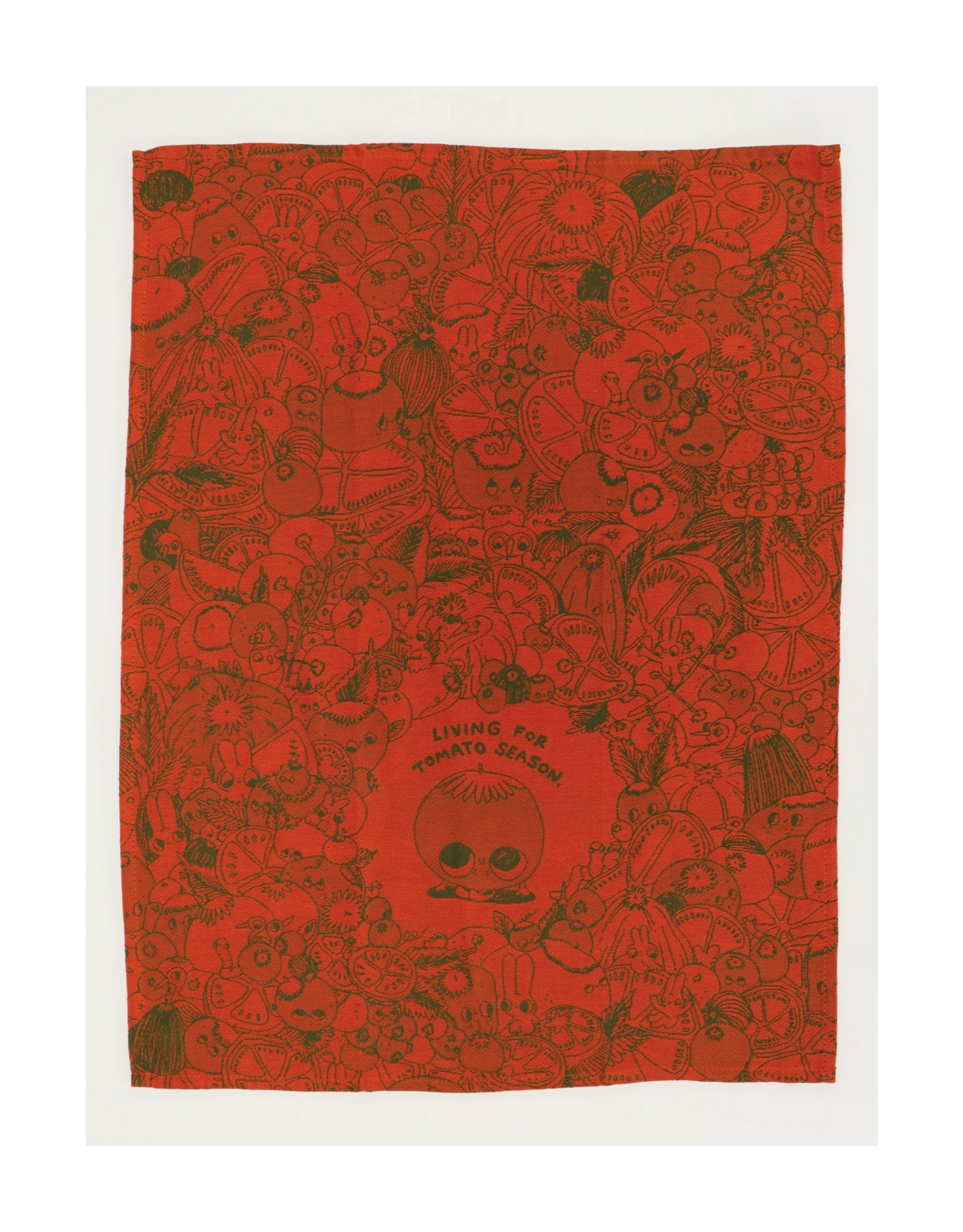 Living for Tomato Season Dish Towel