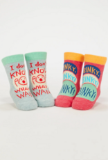 I Don't Know What I Want / Binky Baby Socks Set