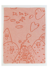 Happy to Be Home Type Dish Towel