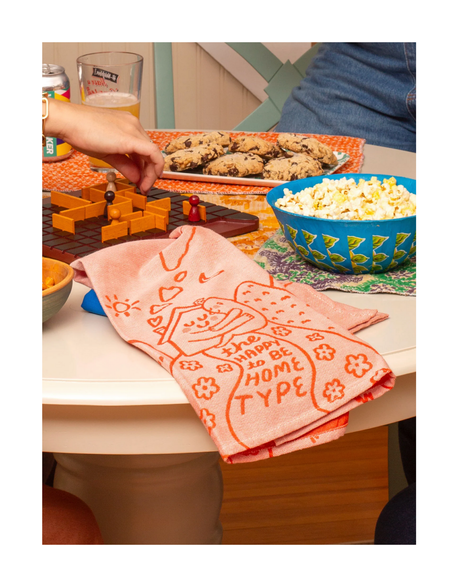 Happy to Be Home Type Dish Towel