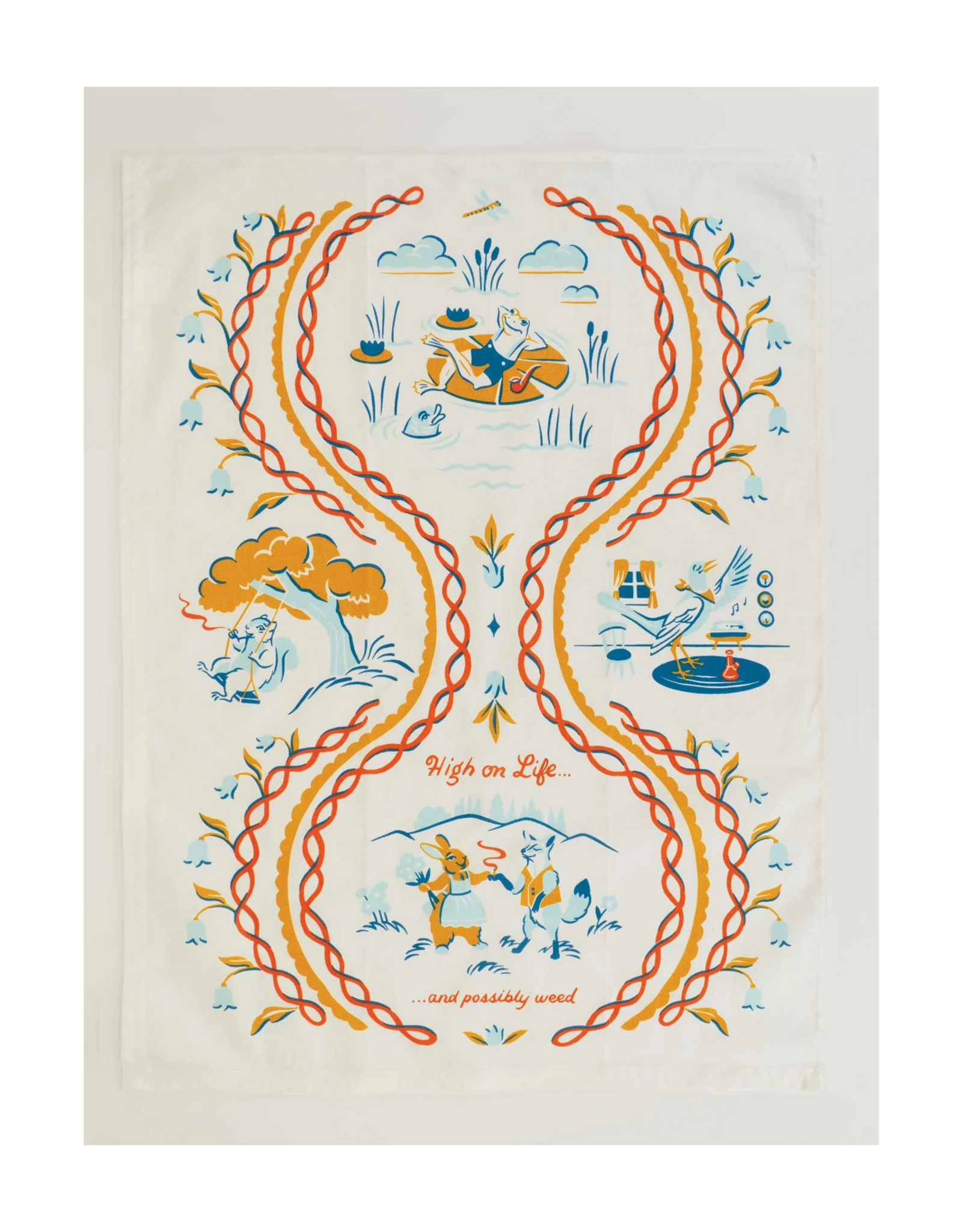 High on Life... and Possibly Weed Dish Towel