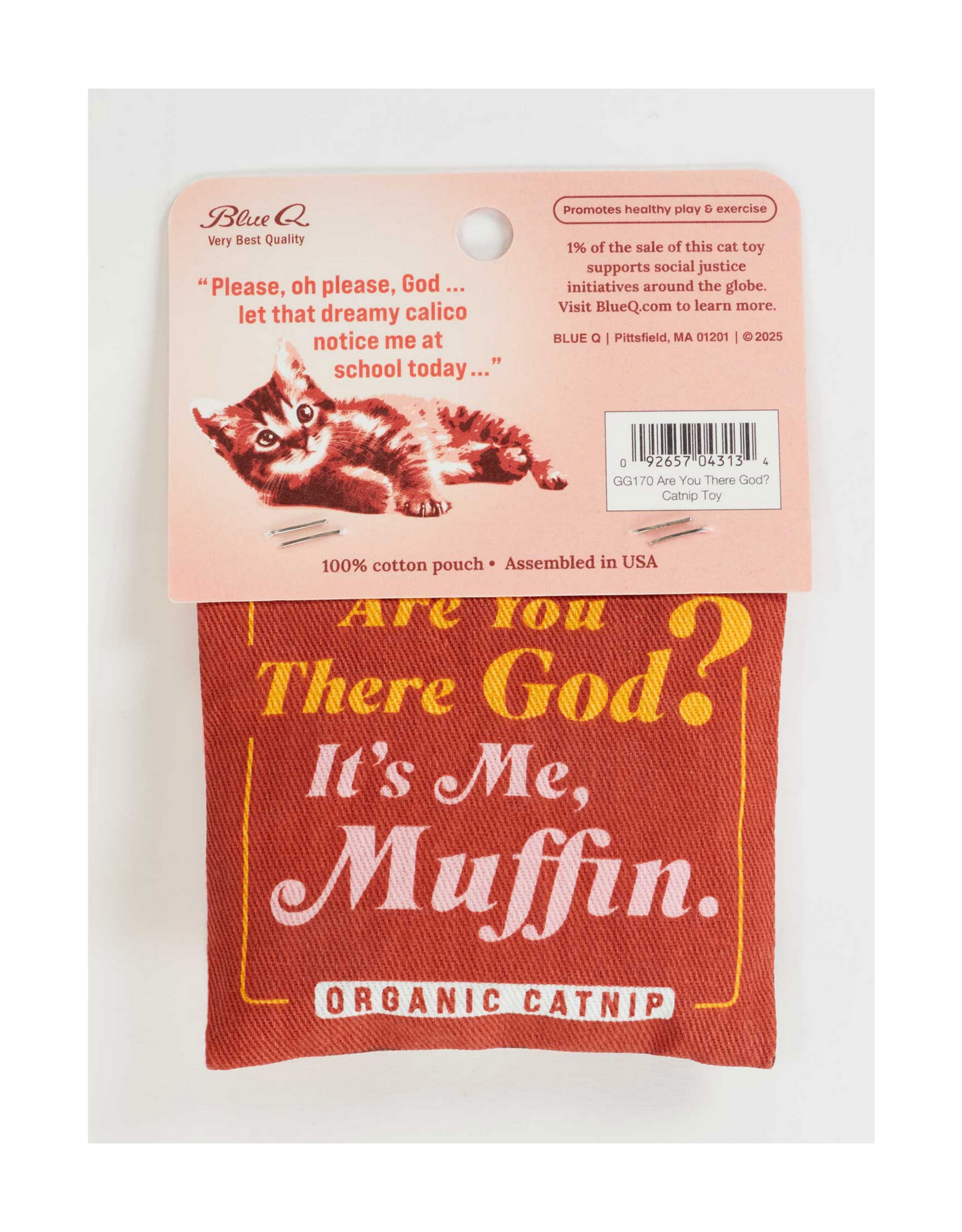 Are You There God? It's Me, Muffin. Catnip Toy