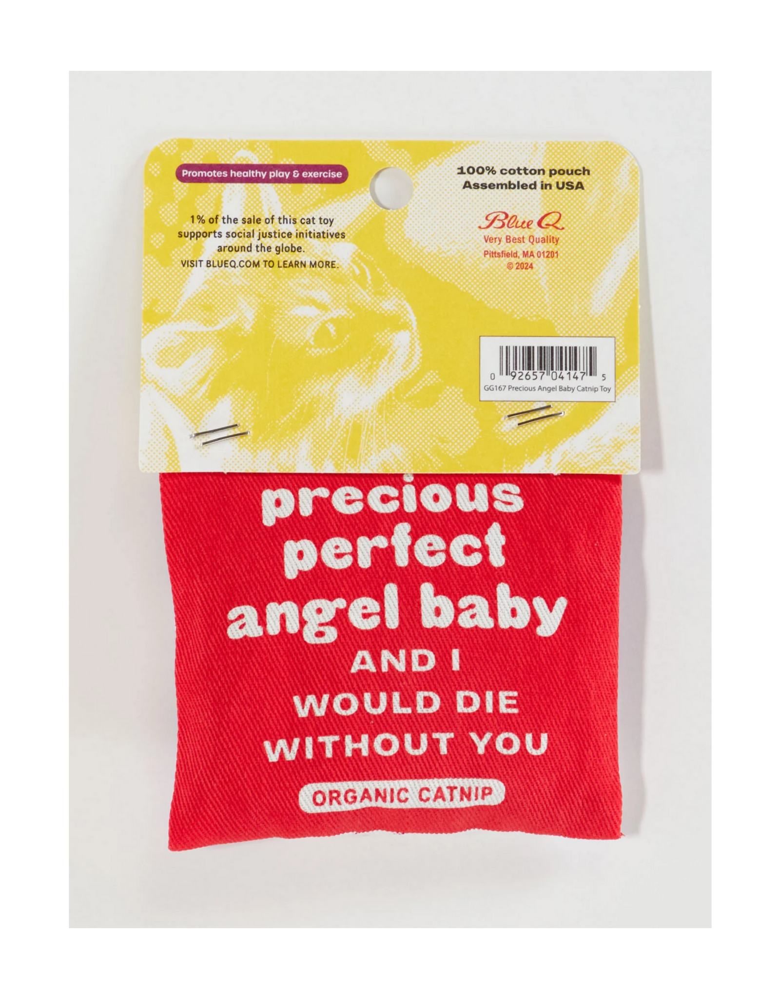 Precious Angel Baby Catnip Toy