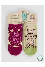The Camera Loves Me / I Got One Brewing Baby Socks Set