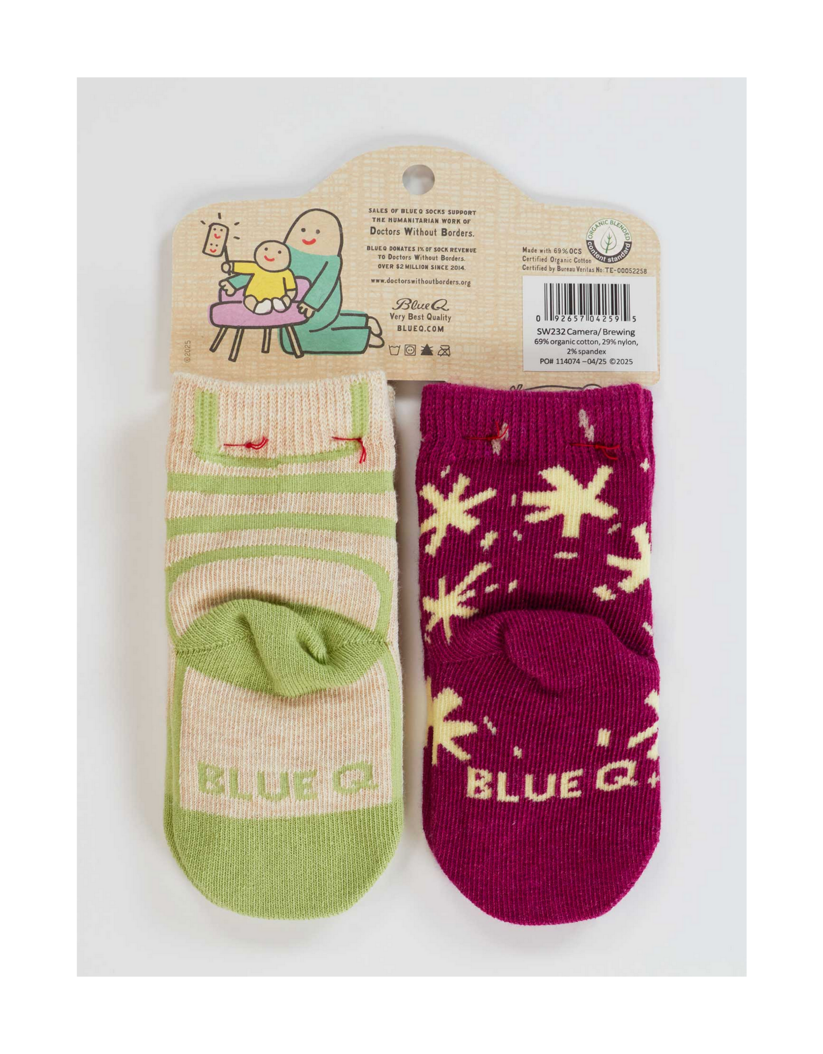 The Camera Loves Me / I Got One Brewing Baby Socks Set